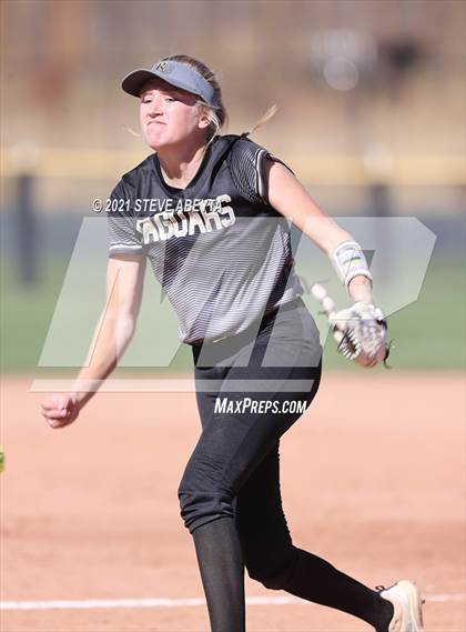 Thumbnail 2 in Columbine vs. Rock Canyon (CHSAA 5A 1st Round Playoff) photogallery.