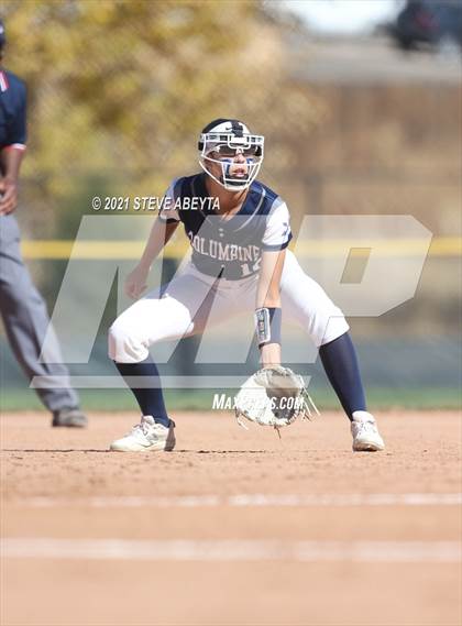 Thumbnail 1 in Columbine vs. Rock Canyon (CHSAA 5A 1st Round Playoff) photogallery.
