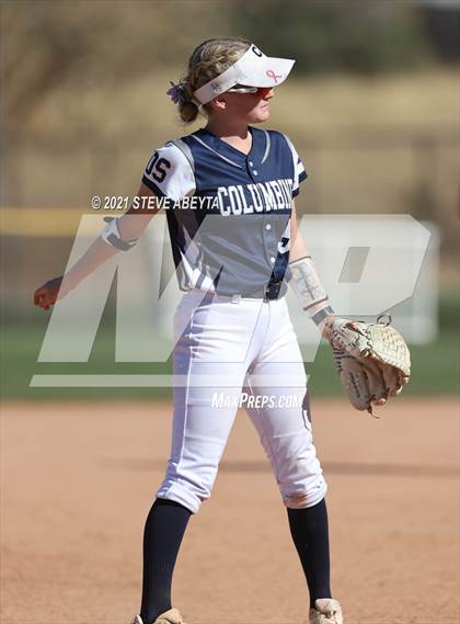 Thumbnail 2 in Columbine vs. Rock Canyon (CHSAA 5A 1st Round Playoff) photogallery.