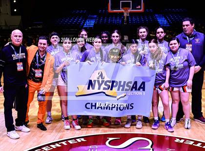Thumbnail 1 in Tuckahoe vs Alexander Hamilton (NYSPHSAA Section 1 Class C Final) photogallery.