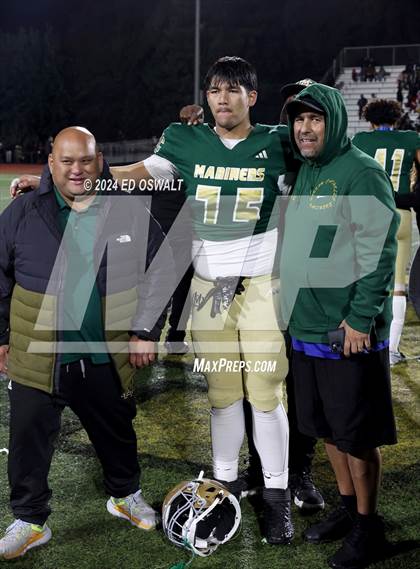 Thumbnail 1 in Leland @ Moreau Catholic (CIF NorCal D7-AA Final) photogallery.
