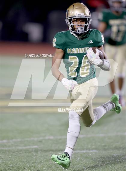 Thumbnail 1 in Leland @ Moreau Catholic (CIF NorCal D7-AA Final) photogallery.