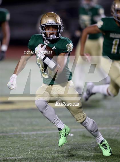 Thumbnail 2 in Leland @ Moreau Catholic (CIF NorCal D7-AA Final) photogallery.