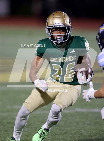 Thumbnail 2 in Leland @ Moreau Catholic (CIF NorCal D7-AA Final) photogallery.