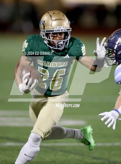 Thumbnail 1 in Leland @ Moreau Catholic (CIF NorCal D7-AA Final) photogallery.