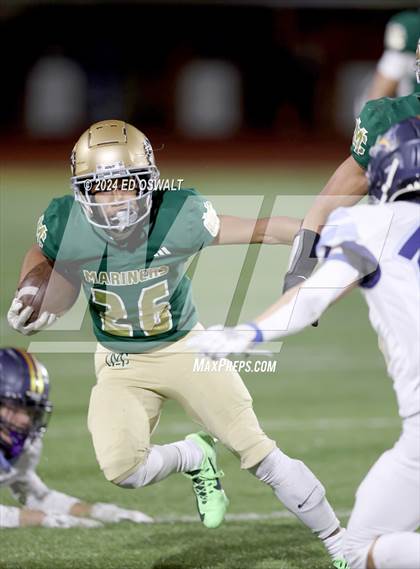 Thumbnail 2 in Leland @ Moreau Catholic (CIF NorCal D7-AA Final) photogallery.