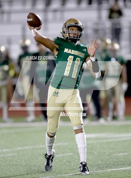 Thumbnail 3 in Leland @ Moreau Catholic (CIF NorCal D7-AA Final) photogallery.
