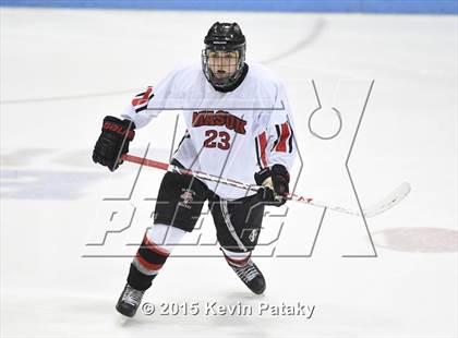 Thumbnail 3 in Westhill vs. Masuk (CIAC D3 Semifinal) photogallery.