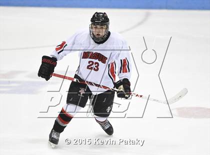 Thumbnail 1 in Westhill vs. Masuk (CIAC D3 Semifinal) photogallery.
