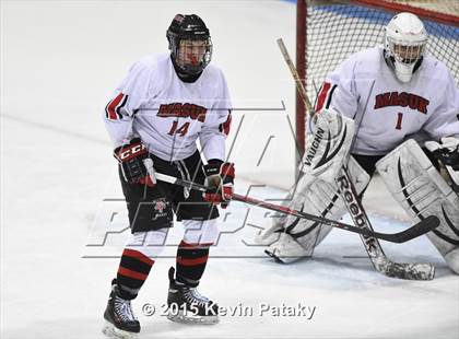 Thumbnail 3 in Westhill vs. Masuk (CIAC D3 Semifinal) photogallery.