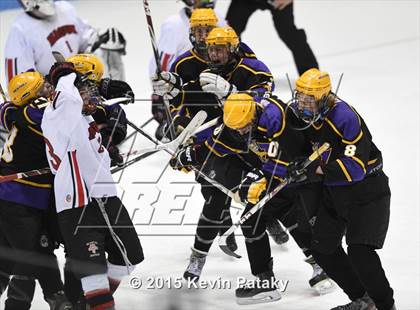Thumbnail 2 in Westhill vs. Masuk (CIAC D3 Semifinal) photogallery.