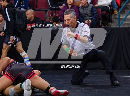 Thumbnail 2 in CIF State Girls Wrestling Championships (Semifinals) photogallery.