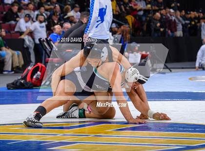 Thumbnail 1 in CIF State Girls Wrestling Championships (Semifinals) photogallery.