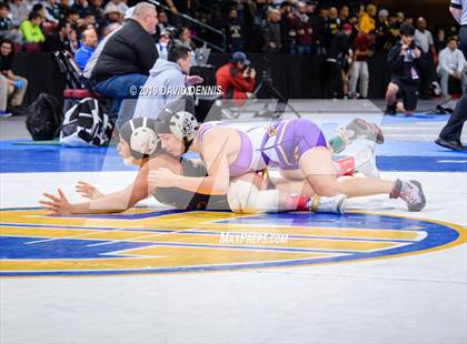 Thumbnail 1 in CIF State Girls Wrestling Championships (Semifinals) photogallery.