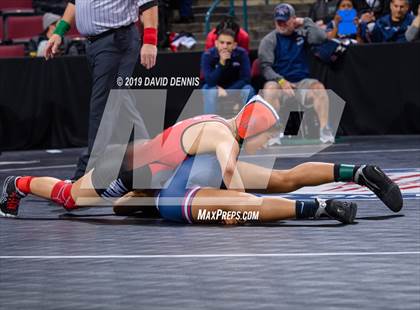 Thumbnail 3 in CIF State Girls Wrestling Championships (Semifinals) photogallery.