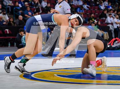 Thumbnail 1 in CIF State Girls Wrestling Championships (Semifinals) photogallery.