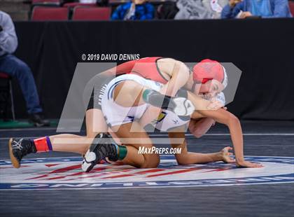 Thumbnail 3 in CIF State Girls Wrestling Championships (Semifinals) photogallery.