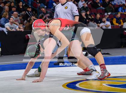 Thumbnail 3 in CIF State Girls Wrestling Championships (Semifinals) photogallery.
