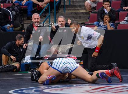 Thumbnail 1 in CIF State Girls Wrestling Championships (Semifinals) photogallery.