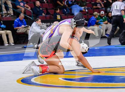 Thumbnail 1 in CIF State Girls Wrestling Championships (Semifinals) photogallery.