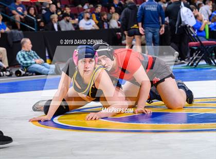 Thumbnail 2 in CIF State Girls Wrestling Championships (Semifinals) photogallery.