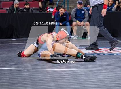 Thumbnail 2 in CIF State Girls Wrestling Championships (Semifinals) photogallery.