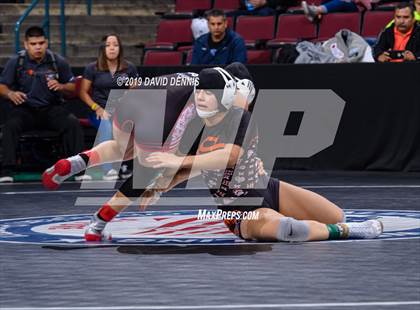 Thumbnail 1 in CIF State Girls Wrestling Championships (Semifinals) photogallery.