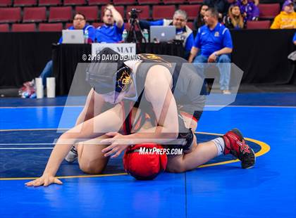 Thumbnail 2 in CIF State Girls Wrestling Championships (Semifinals) photogallery.