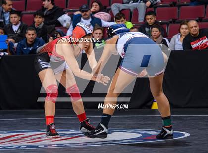Thumbnail 3 in CIF State Girls Wrestling Championships (Semifinals) photogallery.