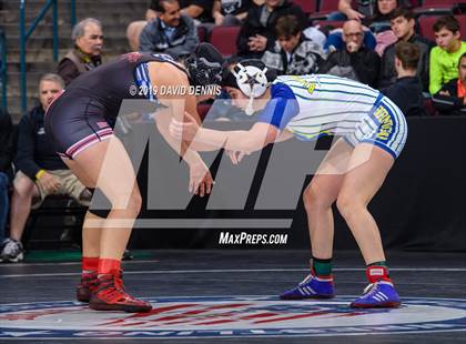 Thumbnail 3 in CIF State Girls Wrestling Championships (Semifinals) photogallery.