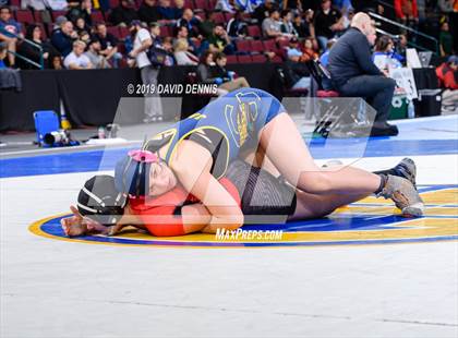 Thumbnail 1 in CIF State Girls Wrestling Championships (Semifinals) photogallery.