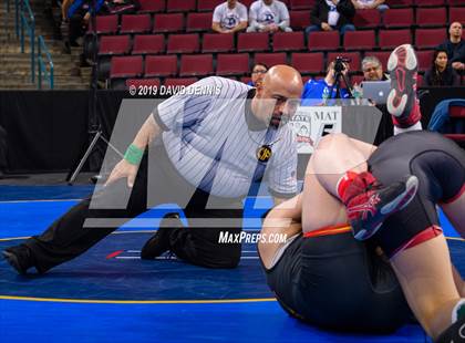 Thumbnail 3 in CIF State Girls Wrestling Championships (Semifinals) photogallery.