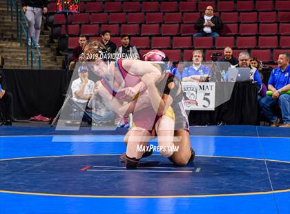 Thumbnail 2 in CIF State Girls Wrestling Championships (Semifinals) photogallery.