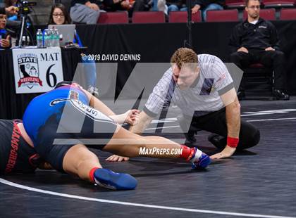 Thumbnail 1 in CIF State Girls Wrestling Championships (Semifinals) photogallery.