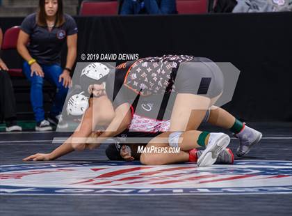 Thumbnail 3 in CIF State Girls Wrestling Championships (Semifinals) photogallery.
