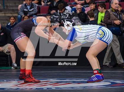 Thumbnail 1 in CIF State Girls Wrestling Championships (Semifinals) photogallery.