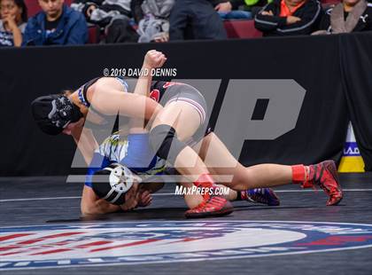 Thumbnail 1 in CIF State Girls Wrestling Championships (Semifinals) photogallery.