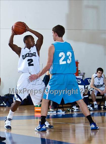 Thumbnail 3 in Trinity Valley vs Oakridge (Trinity Valley Shootout) photogallery.