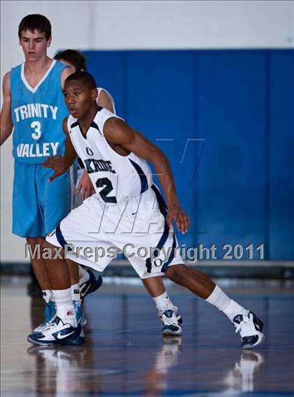Thumbnail 1 in Trinity Valley vs Oakridge (Trinity Valley Shootout) photogallery.