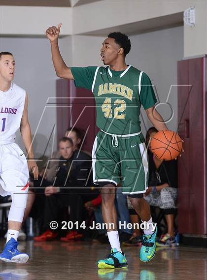 Thumbnail 3 in Damien vs. Folsom (MaxPreps Holiday Classic) photogallery.
