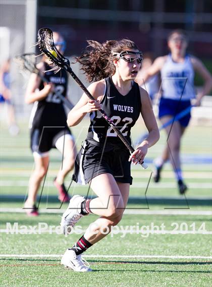 Thumbnail 2 in Tualatin vs Grant (Oregon Girls Lacrosse Association Playoff) photogallery.