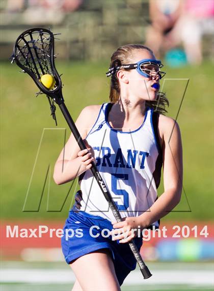 Thumbnail 2 in Tualatin vs Grant (Oregon Girls Lacrosse Association Playoff) photogallery.