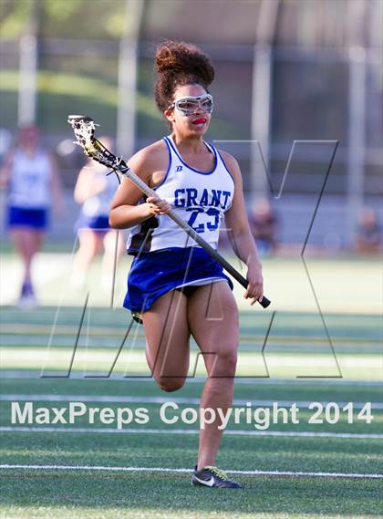 Thumbnail 2 in Tualatin vs Grant (Oregon Girls Lacrosse Association Playoff) photogallery.