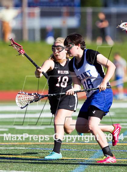 Thumbnail 1 in Tualatin vs Grant (Oregon Girls Lacrosse Association Playoff) photogallery.