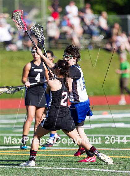 Thumbnail 3 in Tualatin vs Grant (Oregon Girls Lacrosse Association Playoff) photogallery.