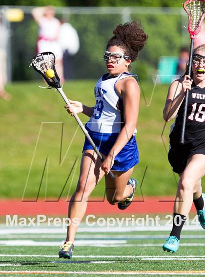 Thumbnail 2 in Tualatin vs Grant (Oregon Girls Lacrosse Association Playoff) photogallery.