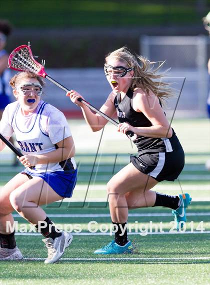 Thumbnail 2 in Tualatin vs Grant (Oregon Girls Lacrosse Association Playoff) photogallery.