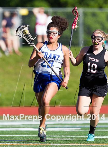 Thumbnail 1 in Tualatin vs Grant (Oregon Girls Lacrosse Association Playoff) photogallery.