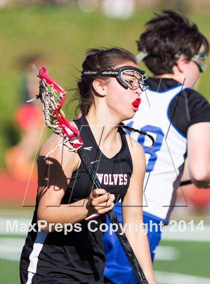 Thumbnail 2 in Tualatin vs Grant (Oregon Girls Lacrosse Association Playoff) photogallery.