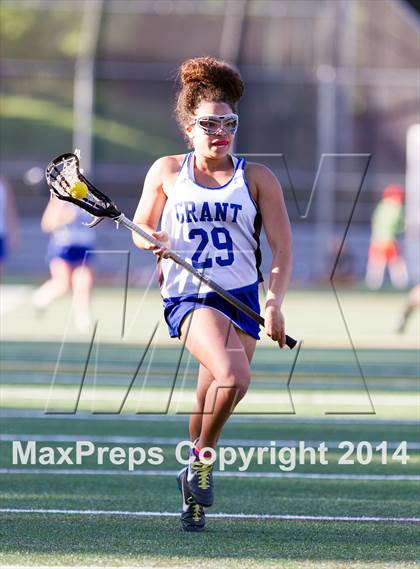 Thumbnail 3 in Tualatin vs Grant (Oregon Girls Lacrosse Association Playoff) photogallery.